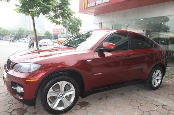 BMW X6 Màu đỏ nội thất kem đăng ký chính chủ