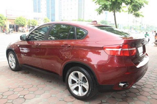 BMW X6 Màu đỏ nội thất kem đăng ký chính chủ