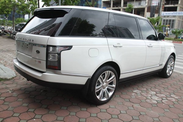 Land Rover Range Rover màu trắng, sản xuất 2014 Full đồ.