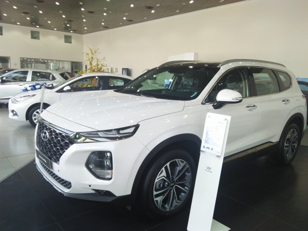 Hyundai Santa Fe 2.2 Dầu đặc biệt đủ các màu, trả góp 80%