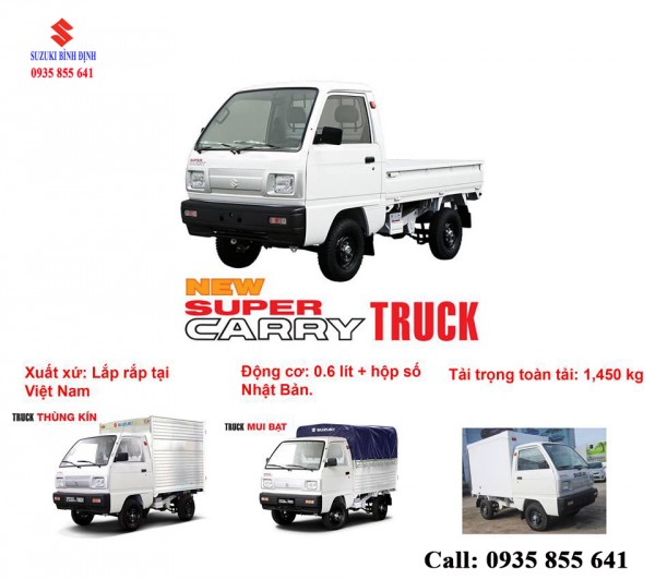 Suzuki Carry Truck, xe tải tiện lợi