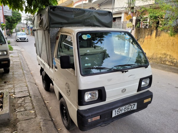 Suzuki Super-Carry Truck Xe tải Suzuki 5 tạ cũ thùng bạt đời 2004