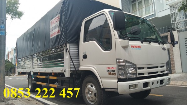 Isuzu vĩnh phát 1 tấn 9 thùng dài 6,2 mét