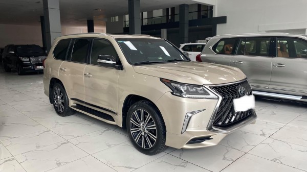 Lexus LX 570 Bán Lexus LX570 Super Sport màu vàng cát