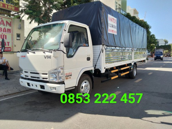 Isuzu vm 1,9 tấn thùng dài 6,2 mét - nhập CKD