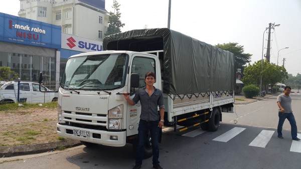 Isuzu NQR Xe tải Isuzu 5 tấn nâng tải giá rẻ