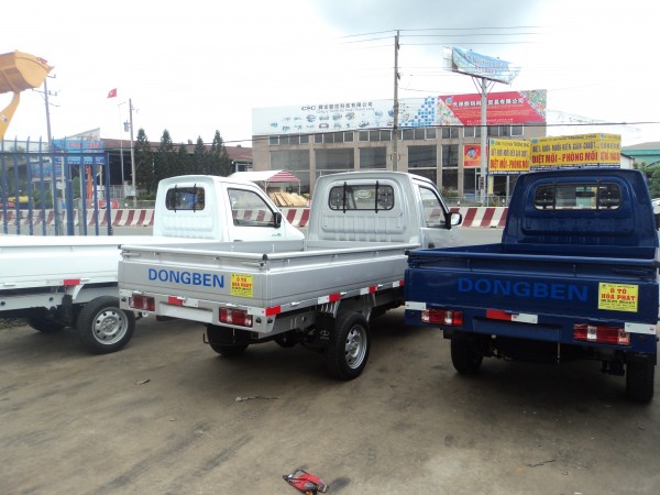 Hãng khác Dongben tải 870kg xe tải giá rẻ trả góp