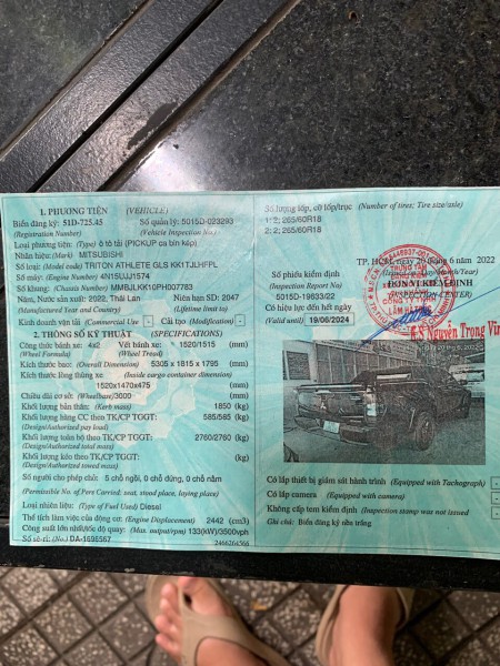 Mitsubishi Triton CHÍNH CHỦ CẦN BÁN XE BÁN TẢI TRITON