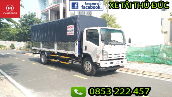 Isuzu 8,2 tấn thùng dài 7 mét