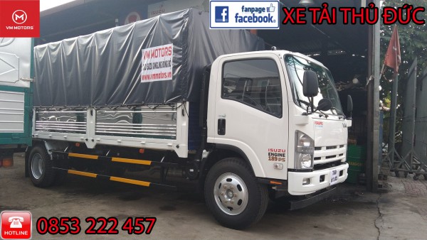 Isuzu 8,2 tấn thùng dài 7 mét