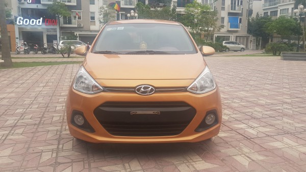 Hyundai i10 Bán Hyundai Grand I10 1.2AT màu cam 2016
