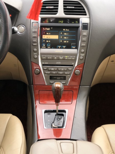 Lexus ES 350 AT model 2007, màu đen, xe nhập số Mỹ