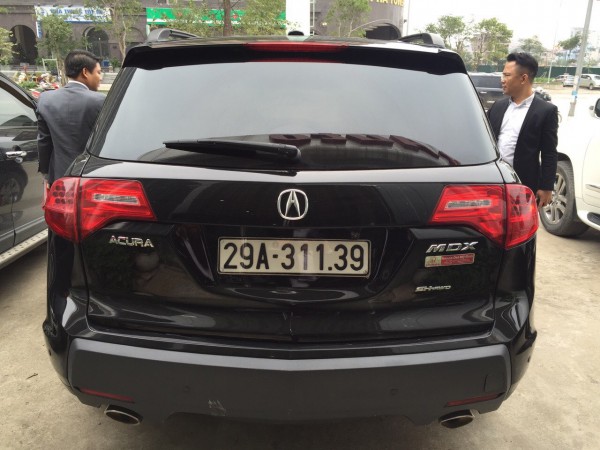 Acura MDX Acura MDX sản xuất và đăng ký 2008