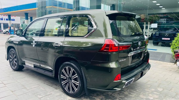 Lexus LX 570 Bán Lexus LX570 Super Sport màu xanh