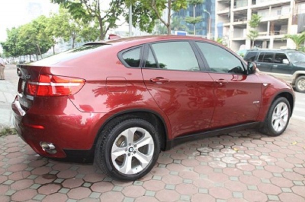 BMW X6 Màu đỏ nội thất kem đăng ký chính chủ