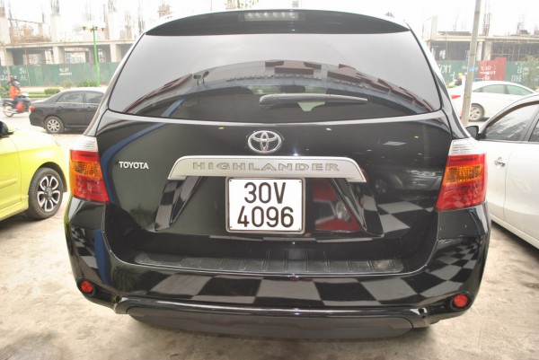 Toyota Highlander 2009 màu đen, nhập khẩu nguyên chiếc