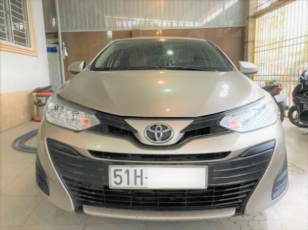 Toyota Vios MT sx 2019 dk 2020 màu vàng cát