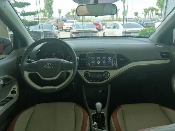 Kia Morning S AT 2019 - Màu Cam - Quảng Ninh