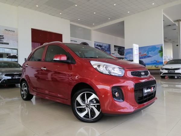 Kia Morning S AT 2019 - Màu Cam - Quảng Ninh