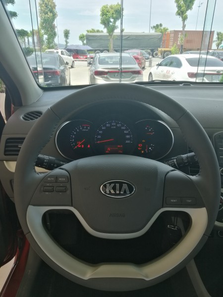 Kia Morning S AT 2019 - Màu Cam - Quảng Ninh