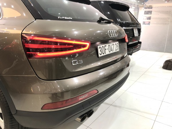 Audi Q3 model 2015 màu nâu nội thất kem