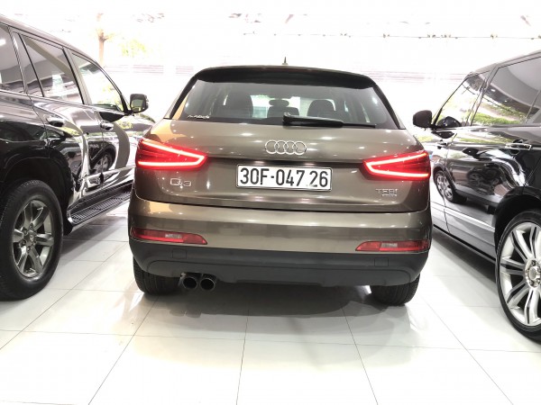 Audi Q3 model 2015 màu nâu nội thất kem