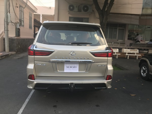 Lexus LX 570 Bán Lexus LX570 Super Sport màu vàng 18